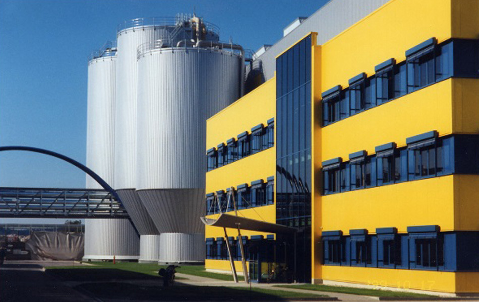 Neubau der Papierfabrik PM5 in Ettringen
