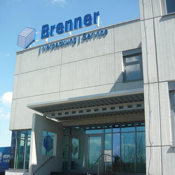 Das neue Gebäude der Brenner Verpackung von Schuster engineering.