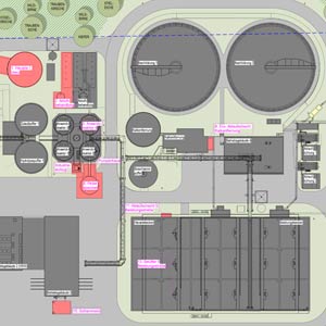 Ein zusätzliches Klärbecken für die Kläranlage in Eisenhüttenstadt sorgt für eine optimale Wiederaufbereitung.